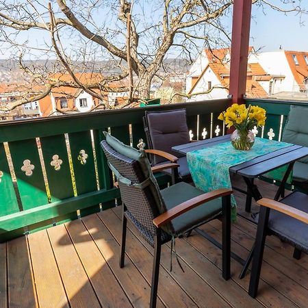 Ferienwohnung Jenzigblick Jena Esterno foto