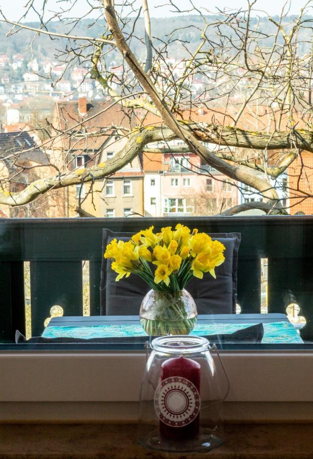Ferienwohnung Jenzigblick Jena Esterno foto