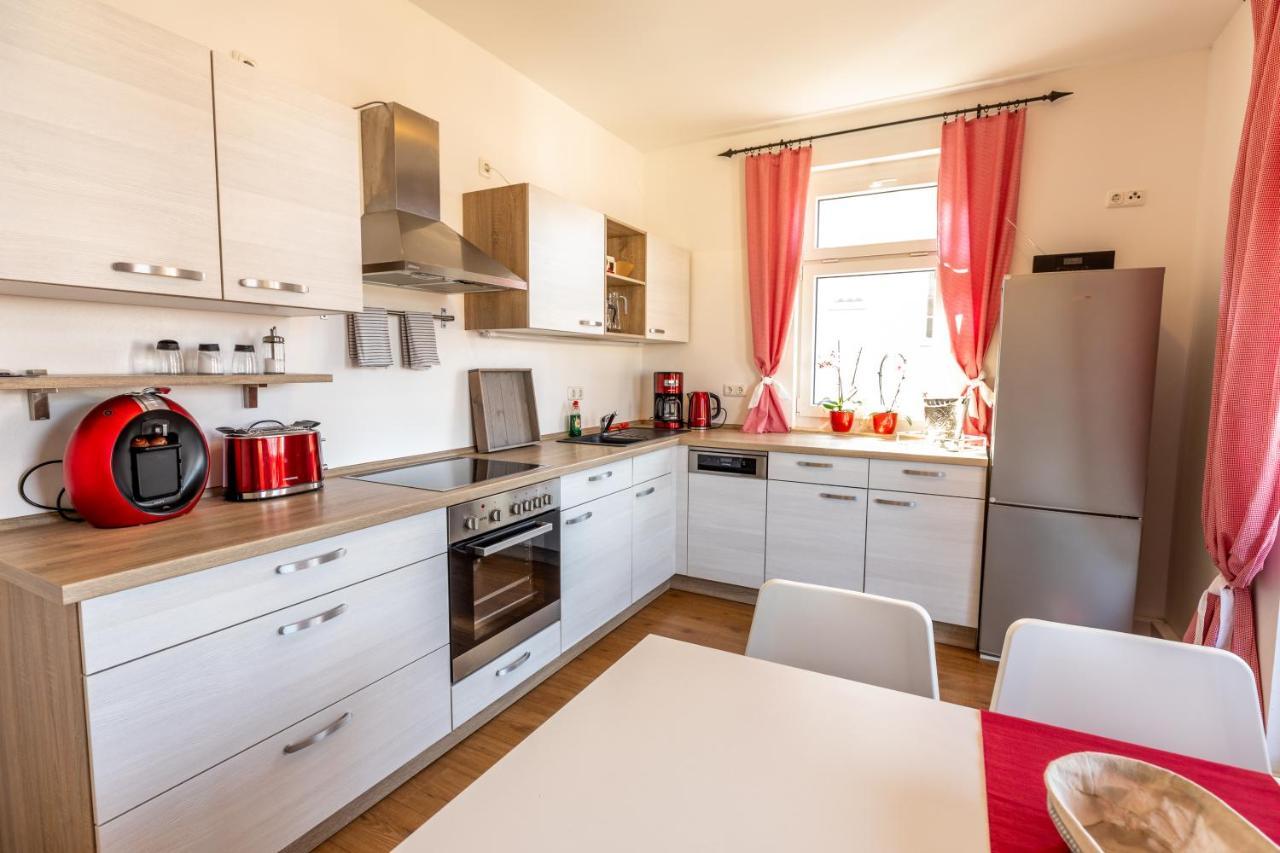 Ferienwohnung Jenzigblick Jena Esterno foto