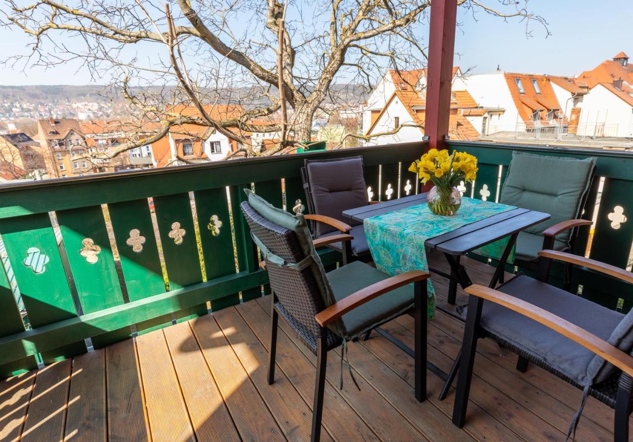 Ferienwohnung Jenzigblick Jena Esterno foto